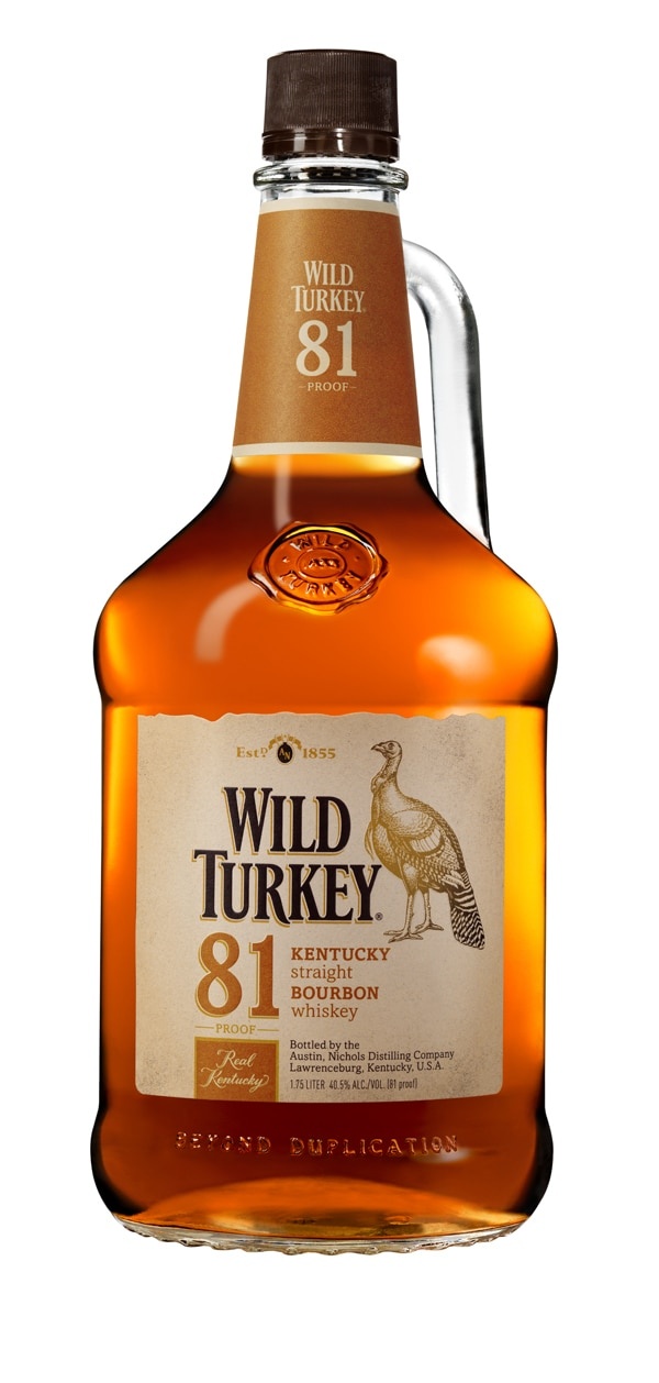 slide 1 of 1, Wild Turkey 81 Proof Bourbon, 1.75 liter