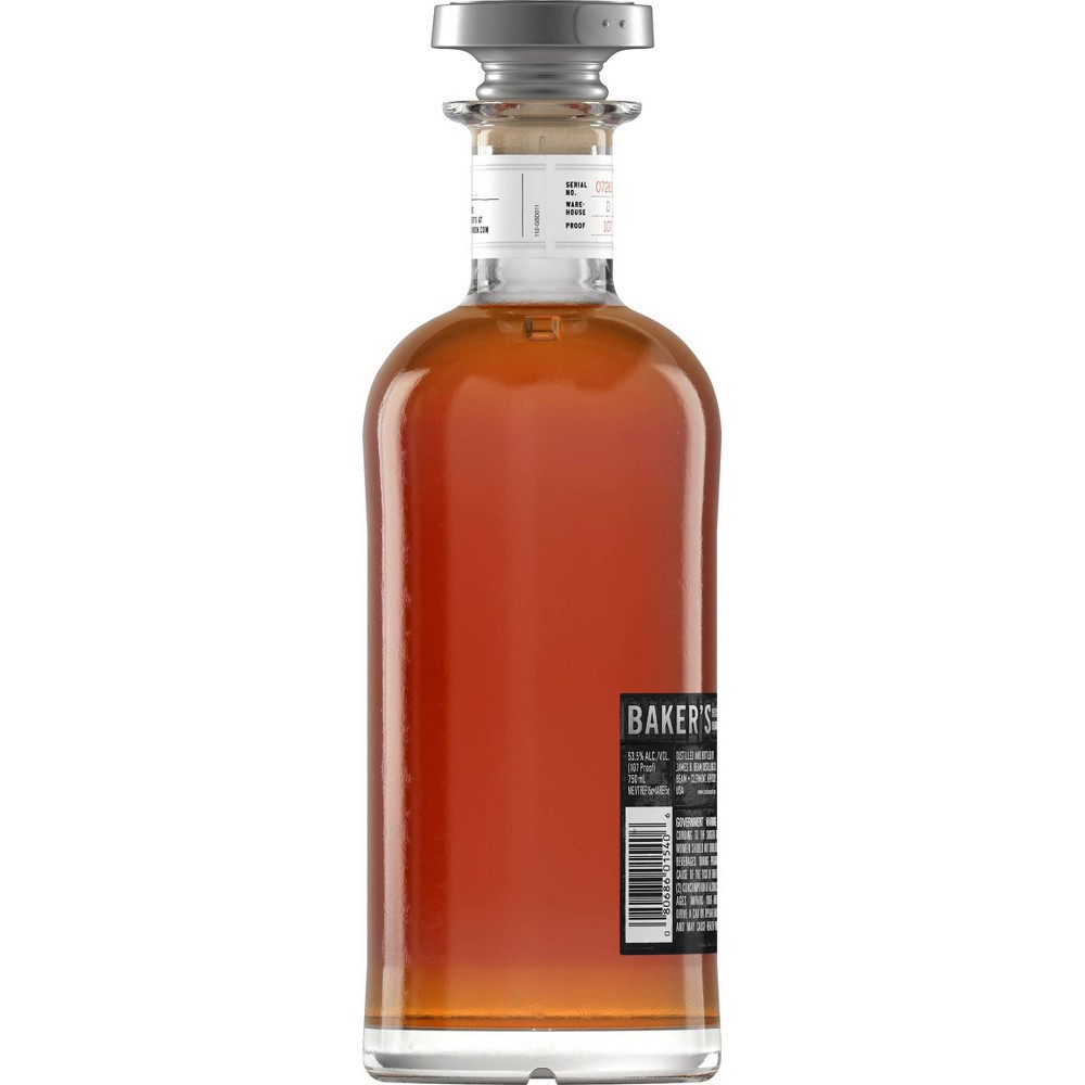 slide 4 of 4, Baker's Kentucky Straight Bourbon Sour Mash Whiskey, 750 ml