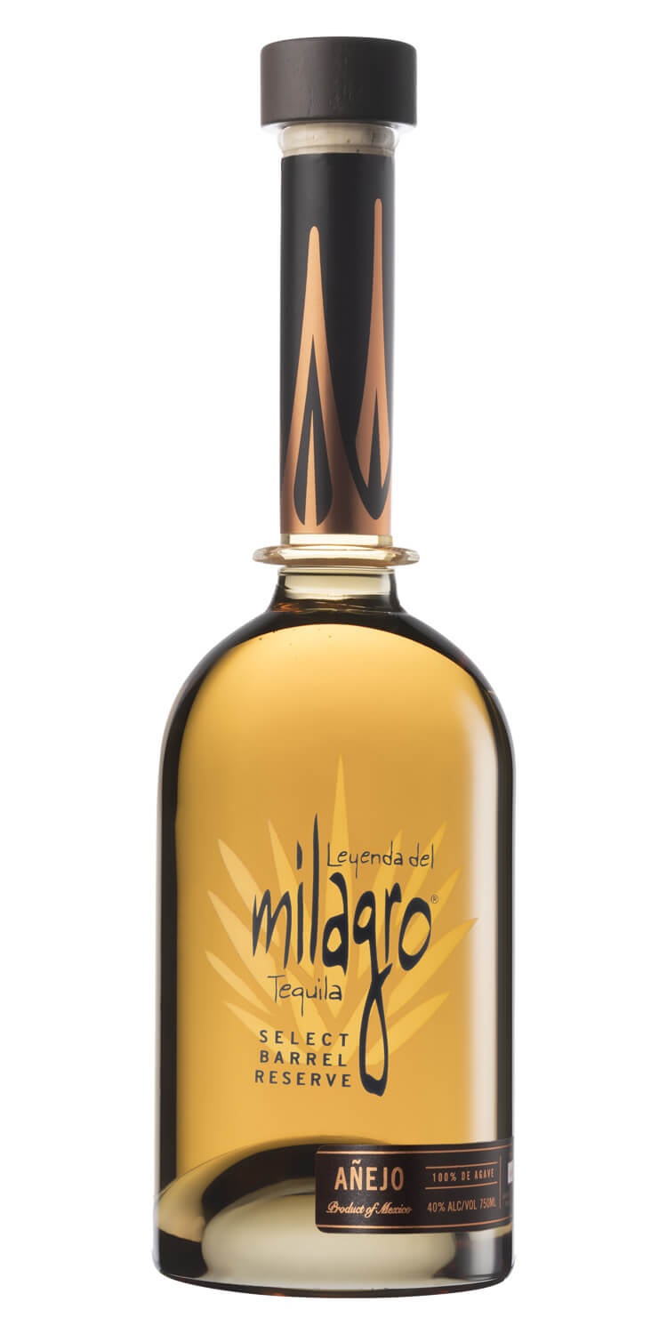 slide 1 of 1, Milagro Anejo Select Barrel Res Tequila, 750 ml