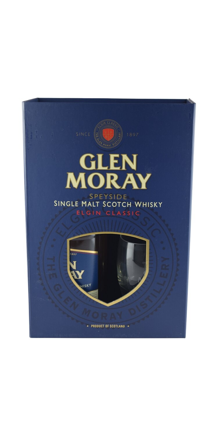 slide 1 of 1, Glen Moray Cl Single Malt750/Glass, 750 ml