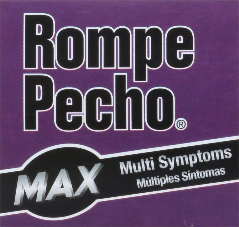 slide 3 of 6, Rompe Pecho Maximum Strength Multi Symptom Relief, 8 fl oz