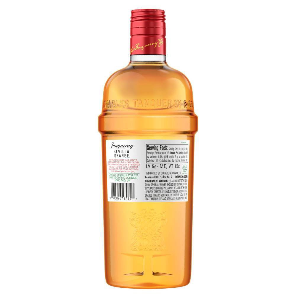 slide 2 of 2, Tanqueray Sevilla Orange Gin, 750 ml