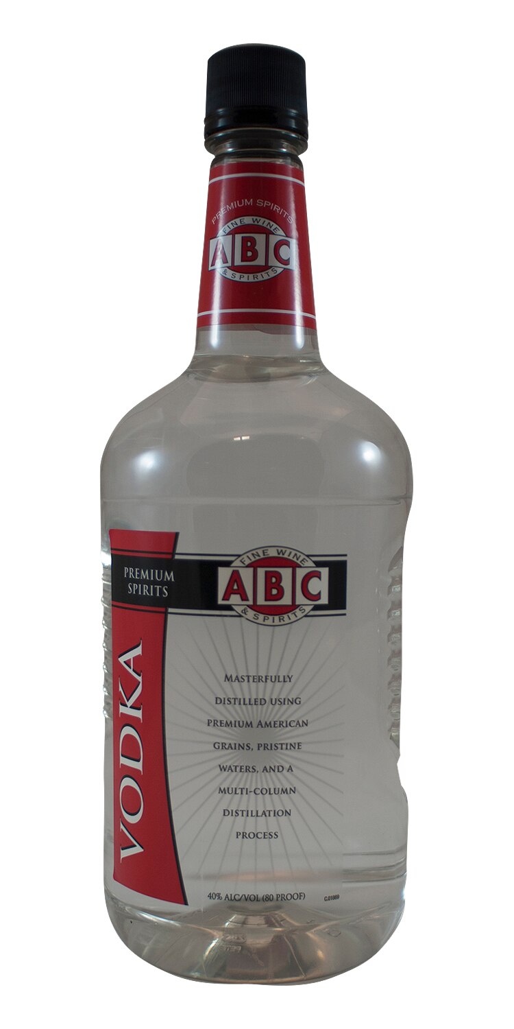 slide 1 of 1, ABC 80 Proof Vodka, 1.75 liter