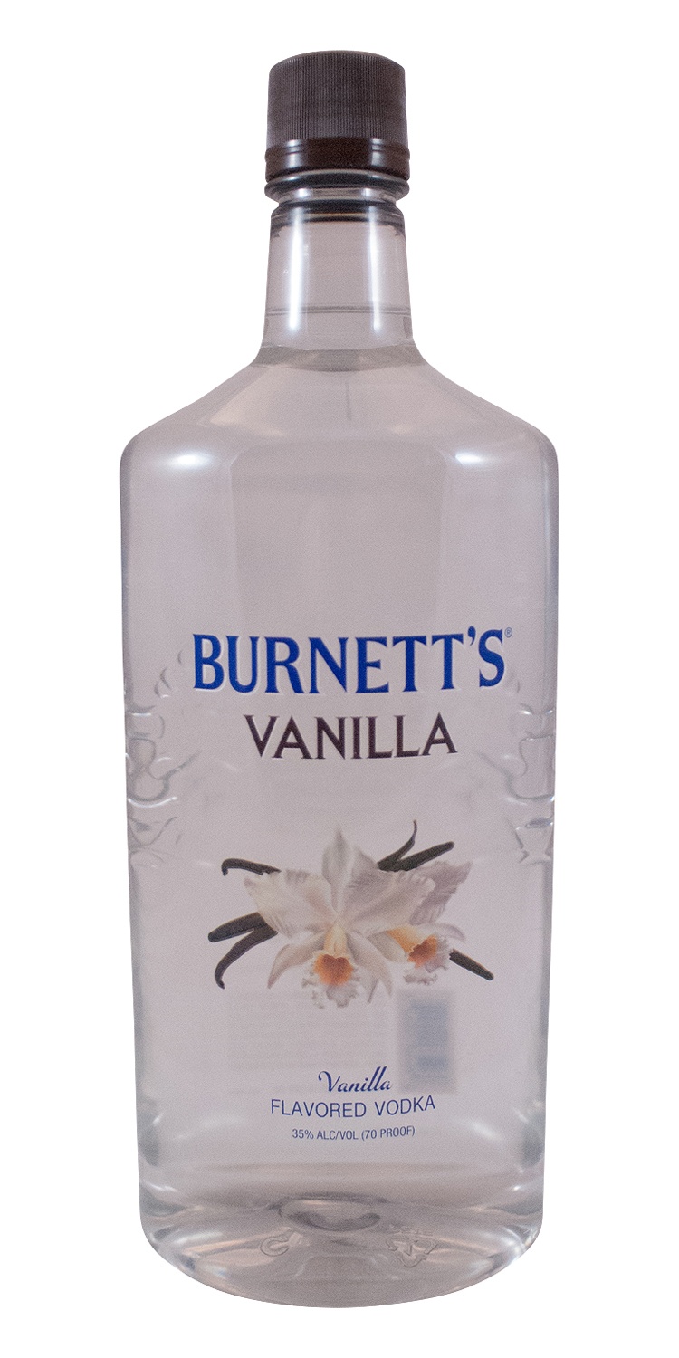 slide 1 of 1, Burnett's Vanilla Vodka, 1.75 liter