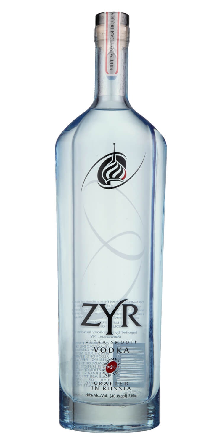 slide 1 of 1, Zyr Russian Vodka, 750 ml