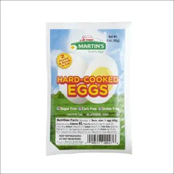 Martins Plain Hard-Boiled Eggs