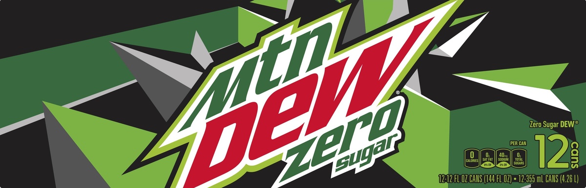 slide 4 of 6, Mountain Dew Soda, 12 ct