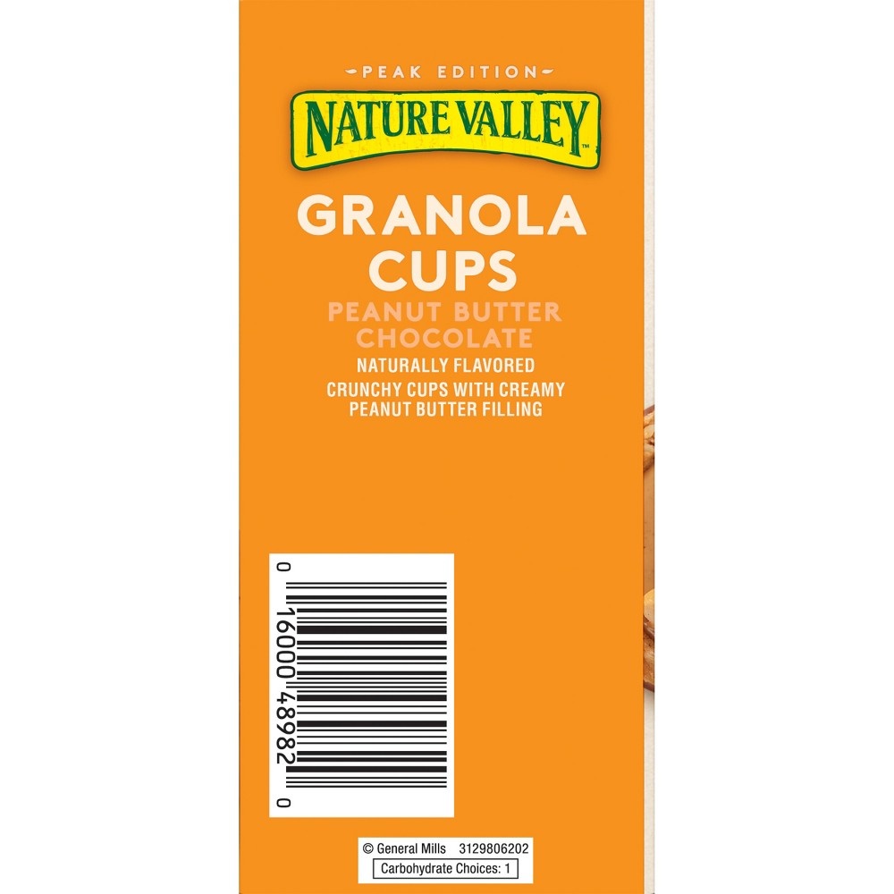 Peak Edition Nature Valley Granola Cups, Peanut Butter Chocolate 5 ct