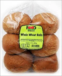 Whole Wheat Rolls Bread