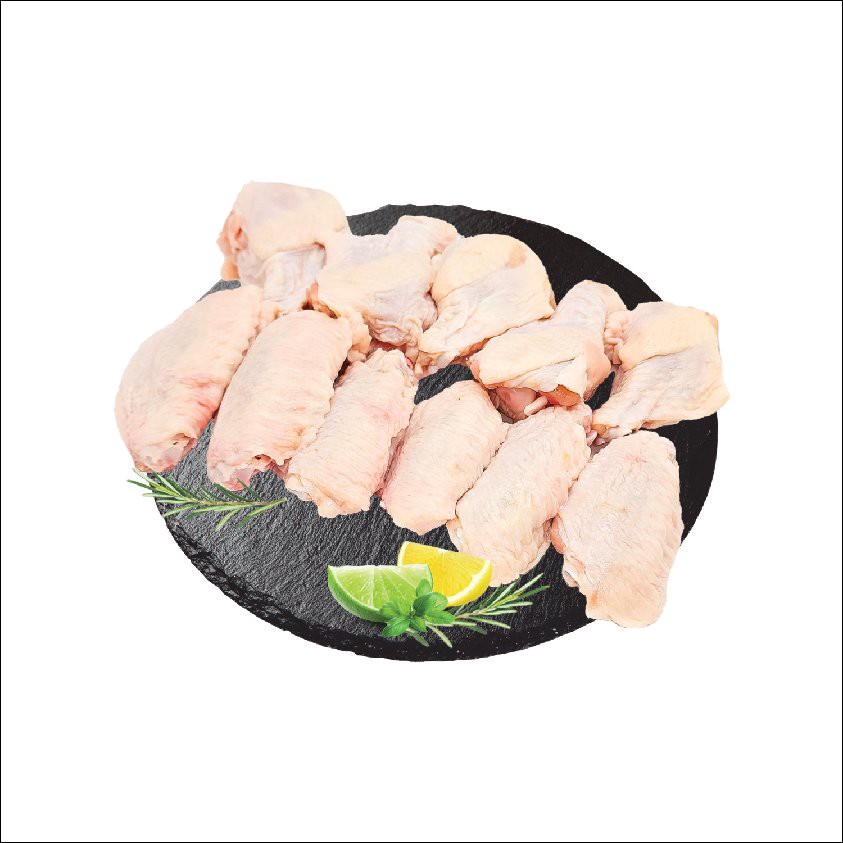 slide 1 of 1, Meat Warehouse Chicken Party Wings J/P, per lb