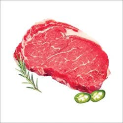 Counter Service Beef Boneless Rib Eye Steak