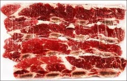 Counter Service Beef Short Rib Flanken Steak C/S