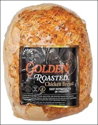 Delicery Golden Roasted Chicken Breast Pre-Sliced