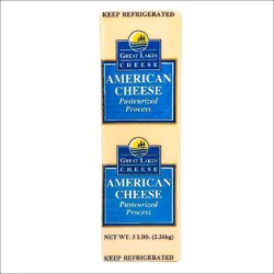 Cust Serv Great Lakes American White Cheese