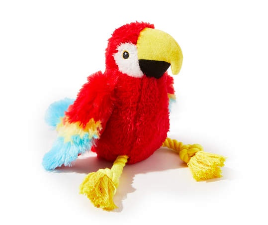 slide 1 of 1, Big Lots Red & Blue Parrot Plush Toy, 1 ct