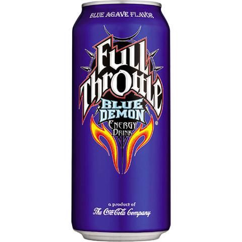 slide 1 of 1, Full Throttle Ful Throttle Energy Blue Demon, 16 oz