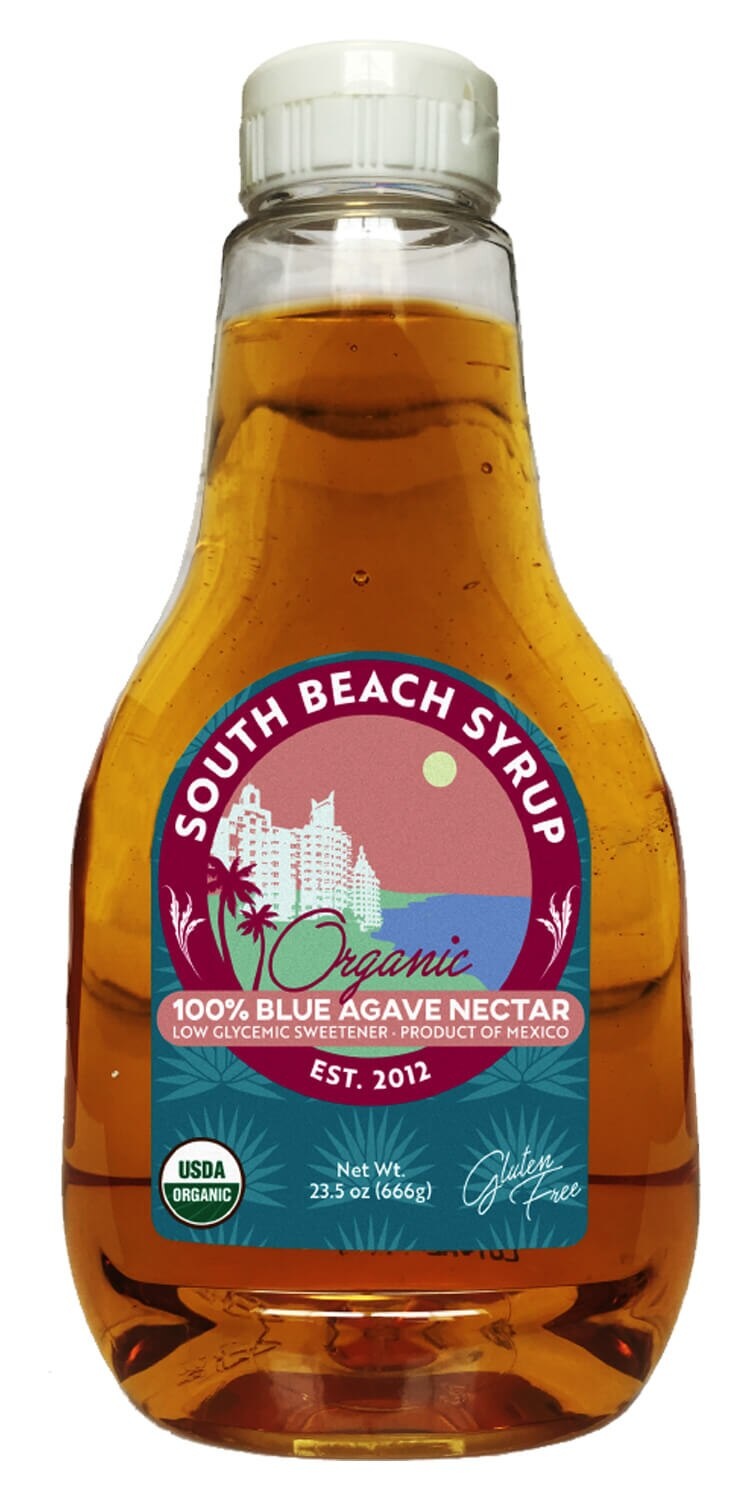 slide 1 of 1, South Beach Syrup Organic Blue Agave Nectar, 750 ml