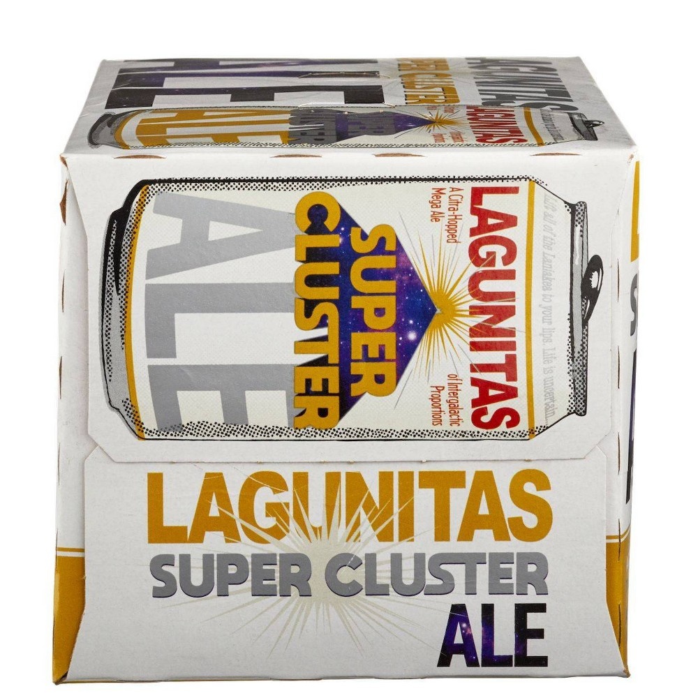 slide 2 of 3, Lagunitas Super Cluster Ale, 6 Pack, 12 fl. oz. Cans, 6 ct; 12 oz