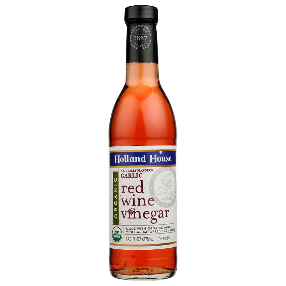 Holland Garlic Red Wine Vinegar 12.7 fl oz Shipt