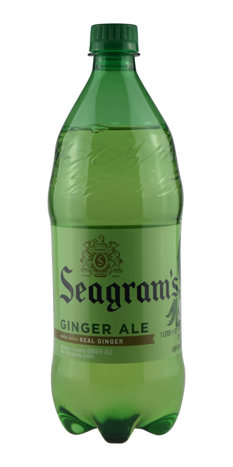 slide 1 of 1, Seagram's Ginger Ale, 1 liter