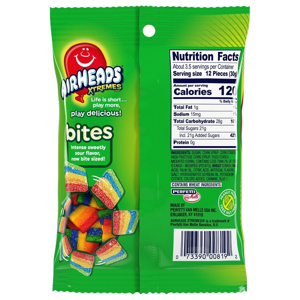 slide 3 of 3, Airheads Xtremes Bites, 3.8 oz