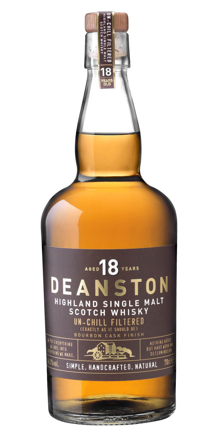 slide 1 of 1, Deanston 18 Year Un-Chillfiltered Scotch, 750 ml