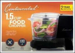 Continental Capacity Food Chopper 1.5 Cup