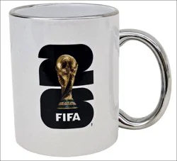 Fifa World Cup 2026 Silver Logo 11oz Mug