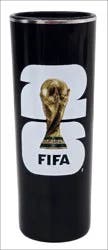 Fifa World Cup 2026 Silver Logo Tequila Shooter Black