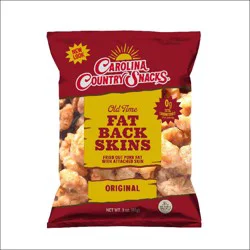 Wise Carolina Country Snacks Old Time Fat Back Skins Original