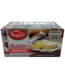 Bogopa Unsalted Butter Quarters