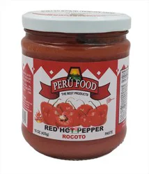 Peru Food Red Hot Pepper Paste