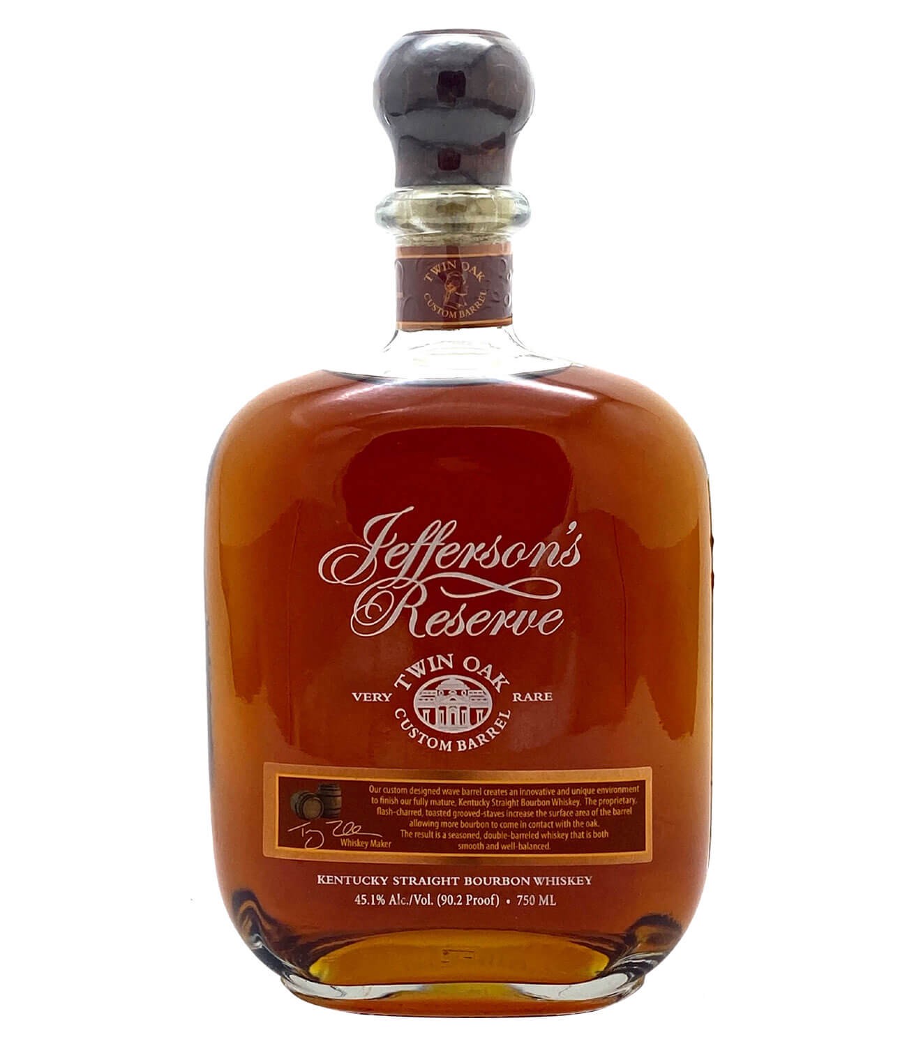 Jefferson's Reserve Twin Oak Bourbon 750 ml | Shipt