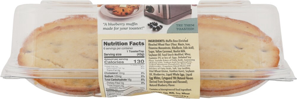 slide 3 of 3, Bill Knapp's Bill Knapps Bill Knapp's Blueberry Toaster Tops, 9 oz