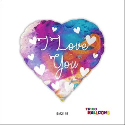 Trico 18 I Love You Foil Balloon - Assorted