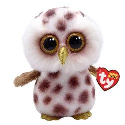 TY Beenie Boos Whoolie Spotted Owl Plush, 1 ct