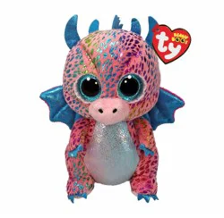 Ty Inc TY Beenie Boos Flint The Dragon Plush
