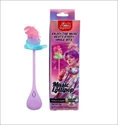 Candy Master Music Lollipop Peach Flavor Dino