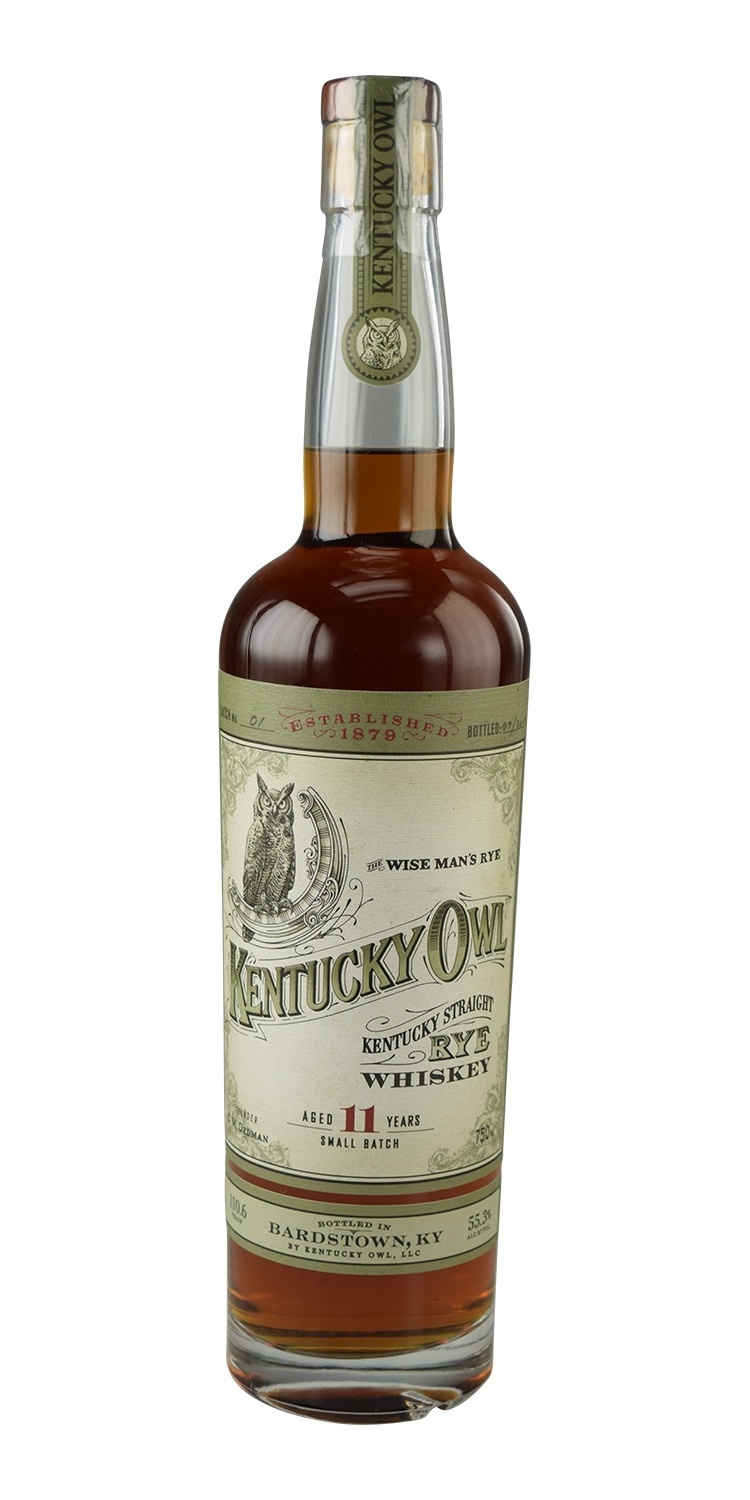 slide 1 of 1, Kentucky Owl Wise Man Rye Whiskey, 750 ml