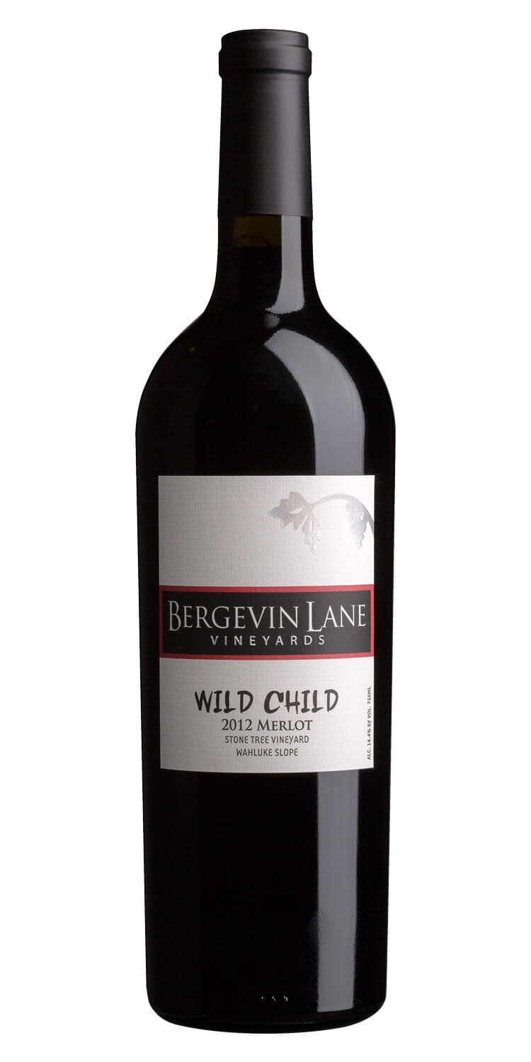 slide 1 of 1, Bergevin Lane Vineyards Wild Child Merlot, 750 ml