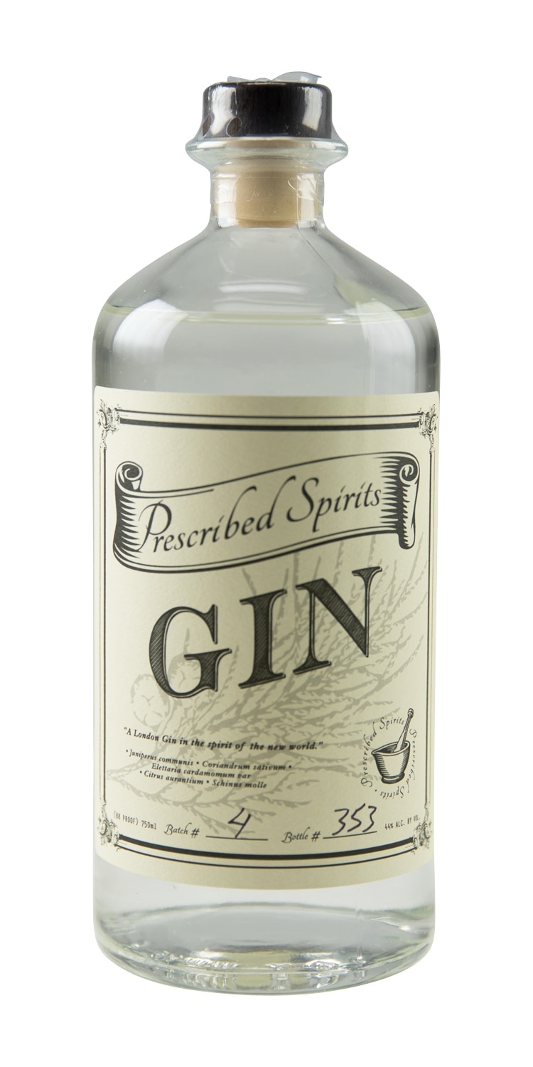 slide 1 of 1, Prescribed Spirits Hand Crafted American Gin, 750 ml