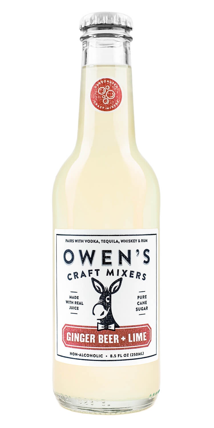 Owen's Ginger & Lime Craft Mixers 250 ml Shipt