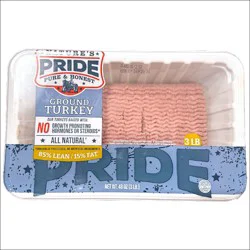 Natutes Pride Ground Turkey 85%