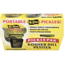 Mt. Olive Pickle Pak Kosher Dill Petites Portable Pickles