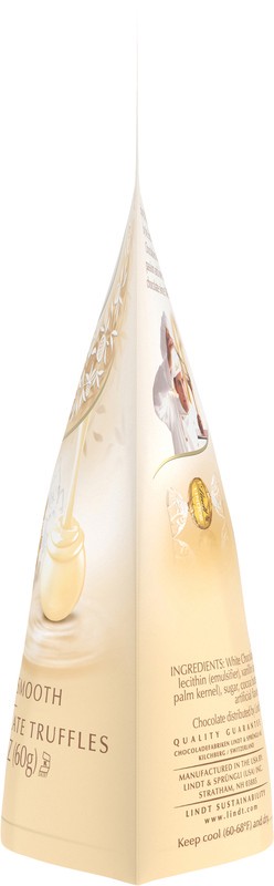 slide 4 of 5, Lindt Chocolate Truffles, White, 5 ct