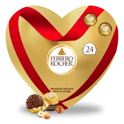 Ferrero Rocher Fine Hazelnut Premium Chocolates Valentine's Day Heart Gift Box