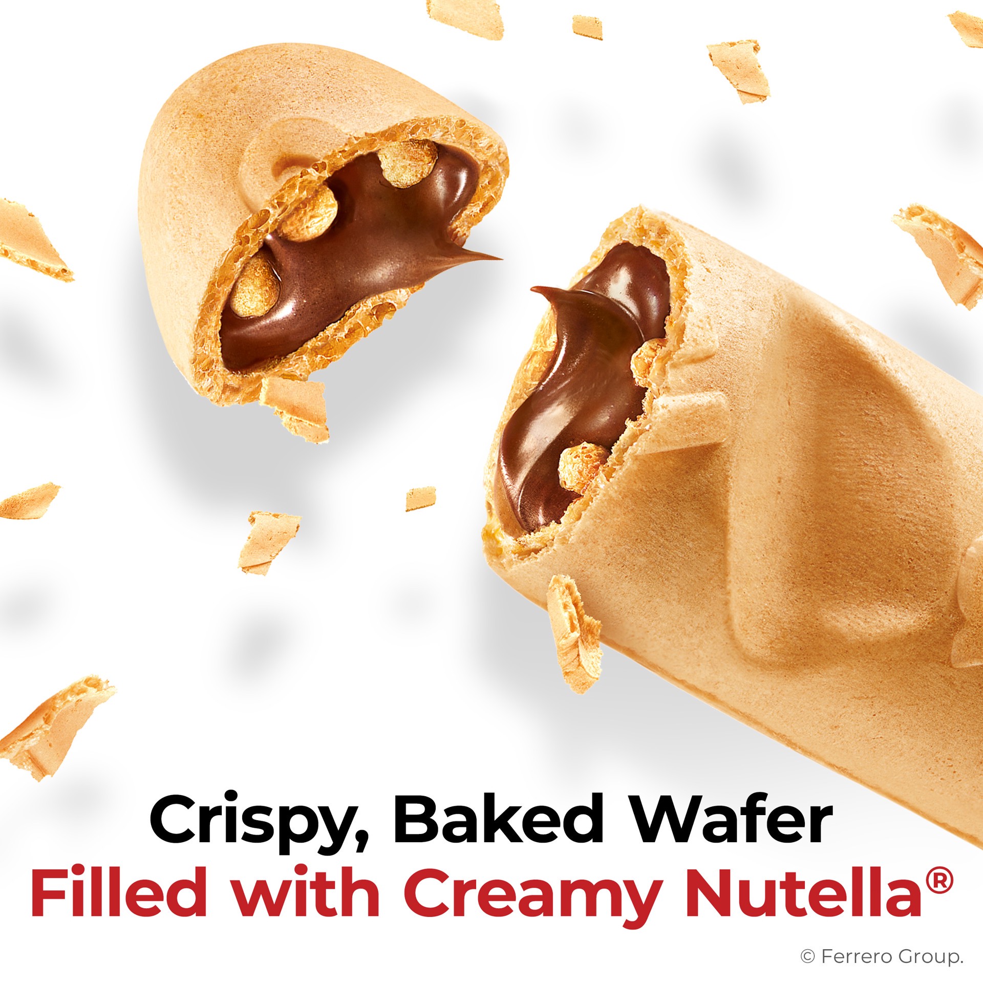 slide 4 of 5, Nutella B-Ready Crispy Wafers, 2 ct