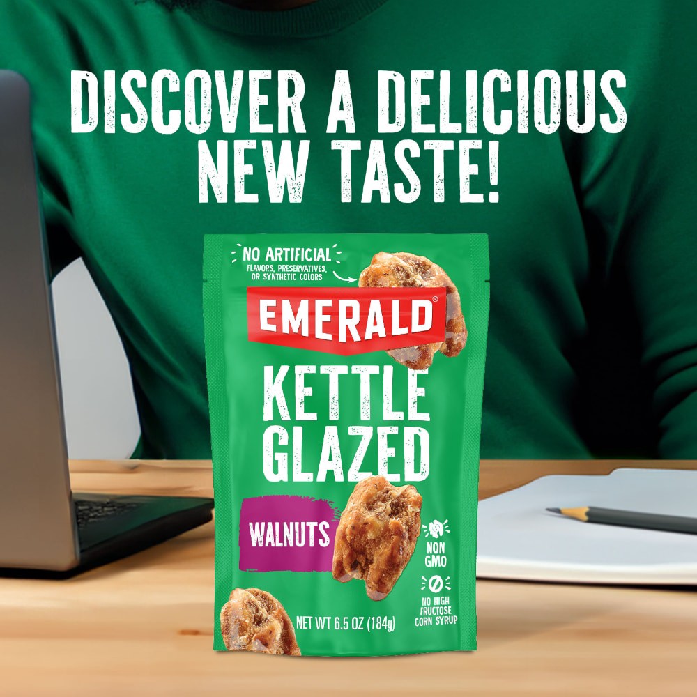 slide 4 of 4, Emerald Kettle Glazed Walnuts 5.5 oz, 5.5 oz
