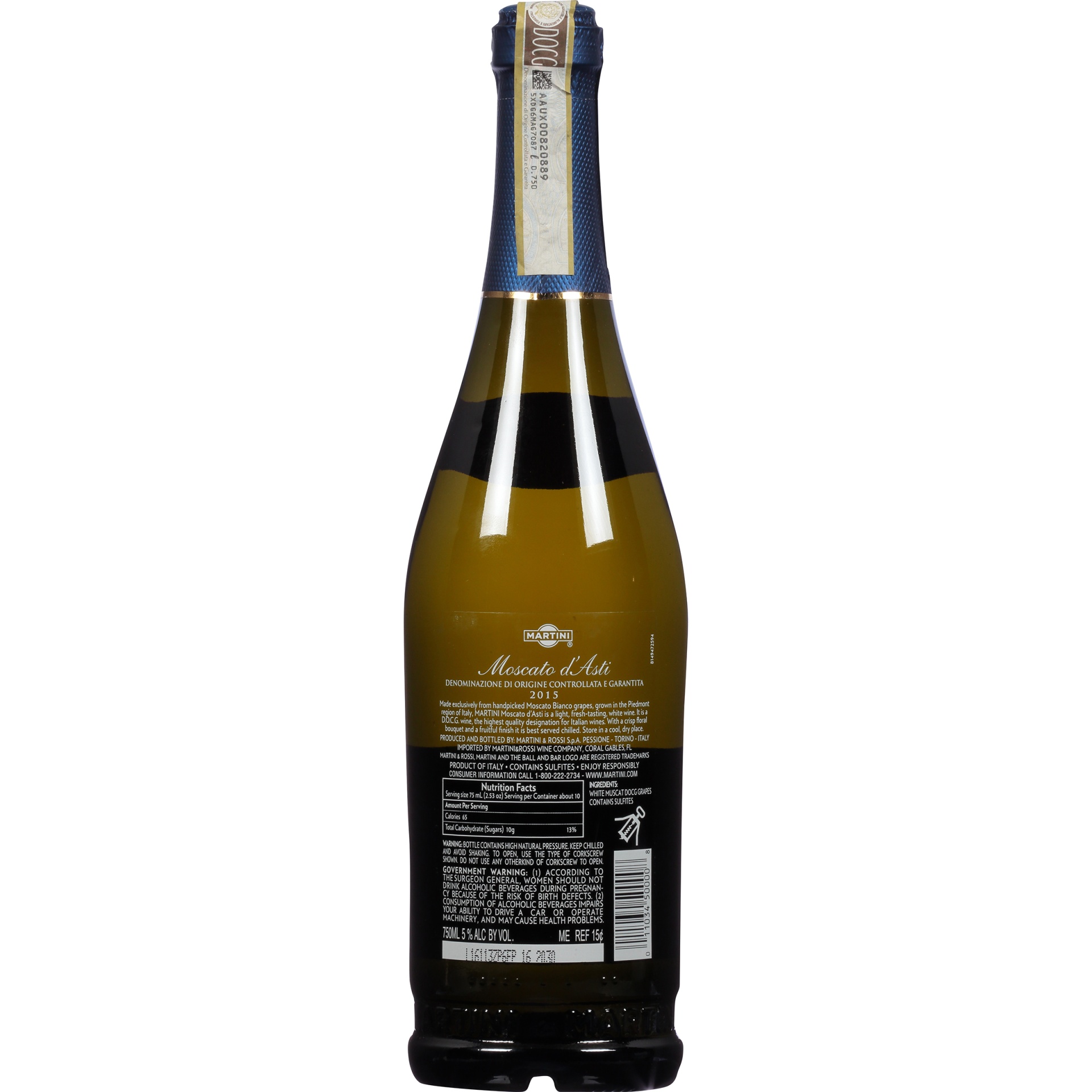 slide 4 of 4, Martini & Rossi Moscato d'Asti, 750 ml