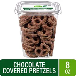 Simple Truth® Chocolate Flavored Covered Pretzels, 8 oz